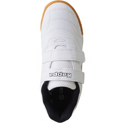 Buty dla dzieci Kappa Kickoff K biało-czarne 260509K 1011 Buty dla dzieci Kappa Kickoff K biało-czarne 260509K 1011