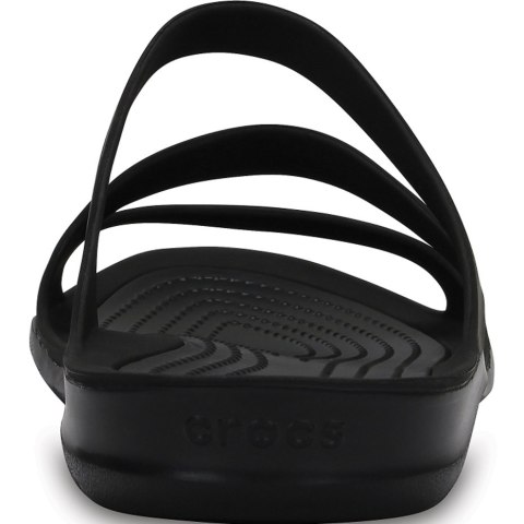 Klapki damskie Crocs Swiftwater Sandal W czarne 203998 060 Klapki damskie Crocs Swiftwater Sandal W czarne 203998 060