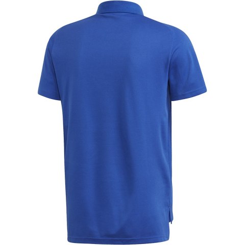 Koszulka męska adidas Condivo 20 Polo niebiesko-biała ED9237 Koszulka męska adidas Condivo 20 Polo niebiesko-biała ED9237