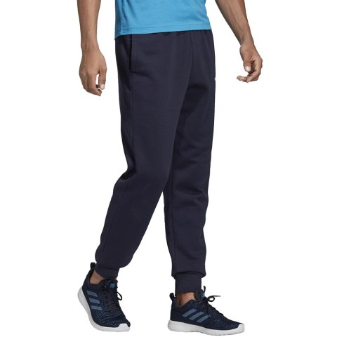 Spodnie męskie adidas Essentials Plain Tapered Pant FL granatowe DU0376 Spodnie męskie adidas Essentials Plain Tapered Pant FL granatowe DU0376