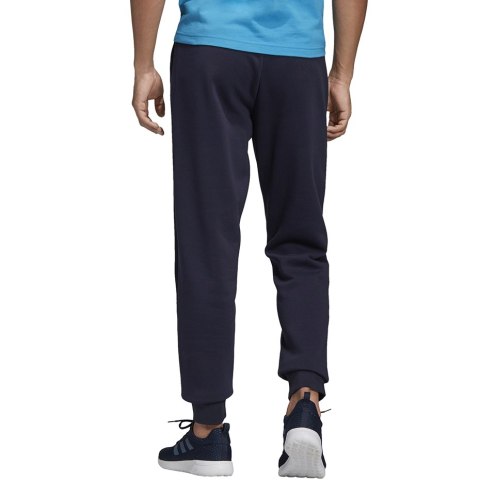 Spodnie męskie adidas Essentials Plain Tapered Pant FL granatowe DU0376 Spodnie męskie adidas Essentials Plain Tapered Pant FL granatowe DU0376