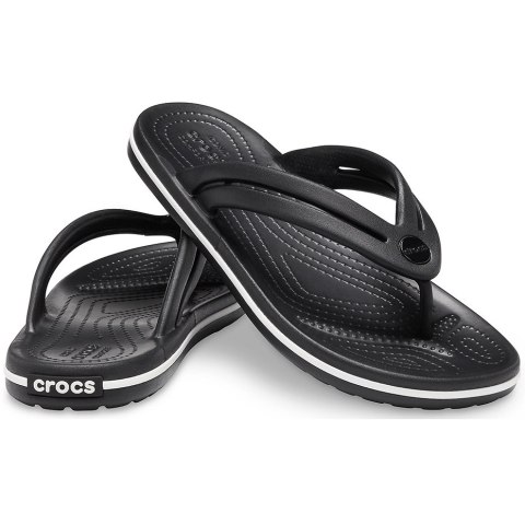 Klapki Crocs Crocband Flip W czarne 206100 001