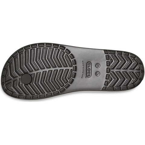 Klapki Crocs Crocband Flip W czarne 206100 001