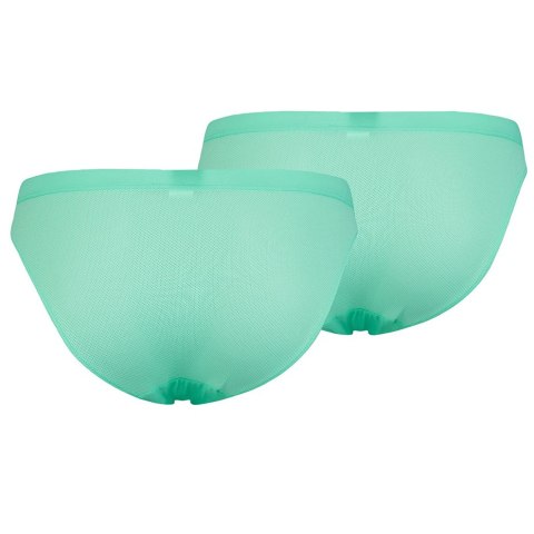 Bielizna damska Puma PUMA Micro Mesh Bikini 2P miętowa 907632 01 Bielizna damska Puma PUMA Micro Mesh Bikini 2P miętowa 907632 01