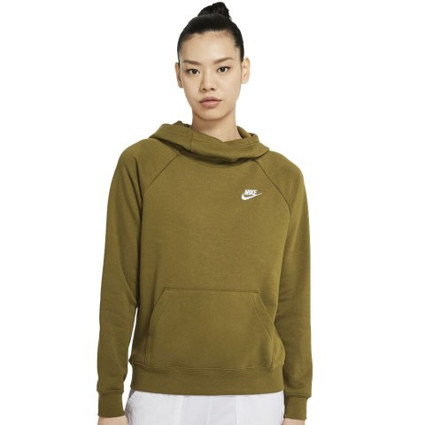Bluza damska Nike Essentials Fnl Po Flc zielona BV4116 368 Bluza damska Nike Essentials Fnl Po Flc zielona BV4116 368