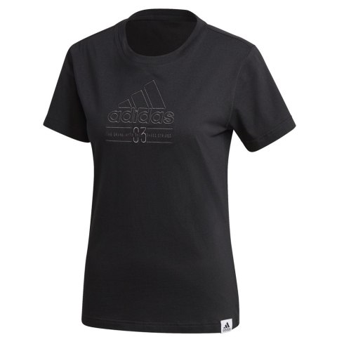 Koszulka damska adidas Brilliant Basics Tee czarna GD3818 Koszulka damska adidas Brilliant Basics Tee czarna GD3818