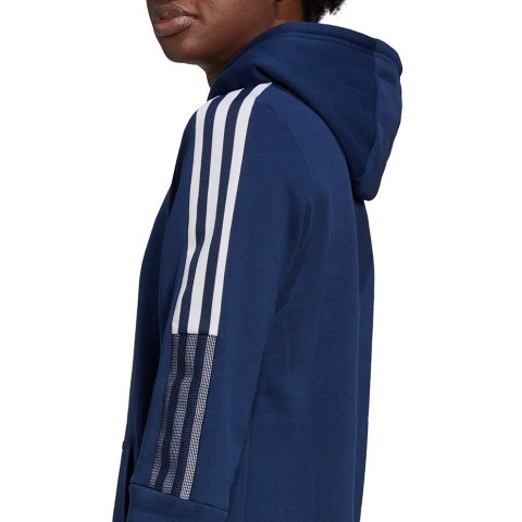 Bluza damska adidas Tiro 21 Sweat Hoody granatowa GK9678 Bluza damska adidas Tiro 21 Sweat Hoody granatowa GK9678