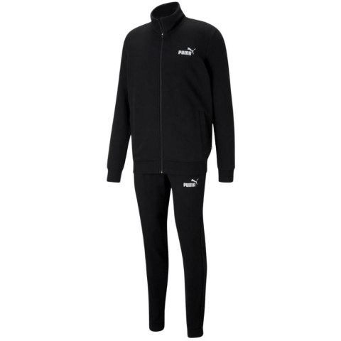 Dres męski Puma Clean Sweat Suit czarny 585840 01 Dres męski Puma Clean Sweat Suit czarny 585840 01