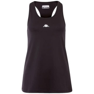 Koszulka damska Kappa IARA czarna 309097 19-4006