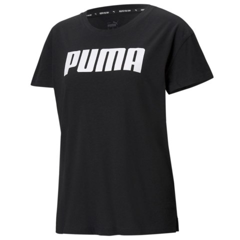 Koszulka damska Puma Rtg Logo Tee czarna 586454 01 Koszulka damska Puma Rtg Logo Tee czarna 586454 01