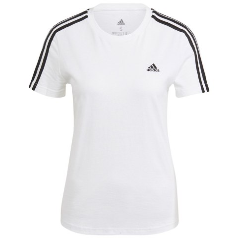 Koszulka damska adidas Essentials Slim T-Shirt biała GL0783 Koszulka damska adidas Essentials Slim T-Shirt biała GL0783