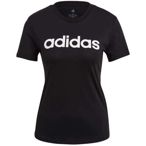 Koszulka damska adidas Essentials Slim T-Shirt czarna GL0769 Koszulka damska adidas Essentials Slim T-Shirt czarna GL0769