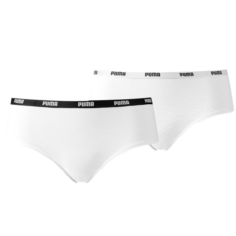 Bielizna damska Puma Hipster 2P Pack biała 907852 04 Bielizna damska Puma Hipster 2P Pack biała 907852 04