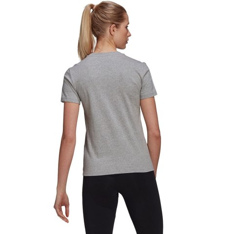 Koszulka damska adidas Essentials Slim T-shirt szara GL0785 Koszulka damska adidas Essentials Slim T-shirt szara GL0785