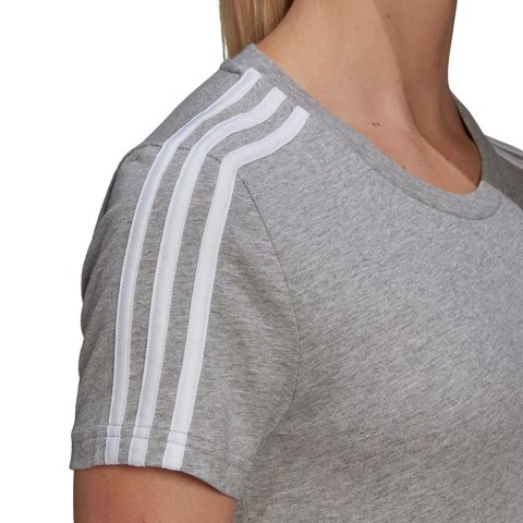Koszulka damska adidas Essentials Slim T-shirt szara GL0785 Koszulka damska adidas Essentials Slim T-shirt szara GL0785