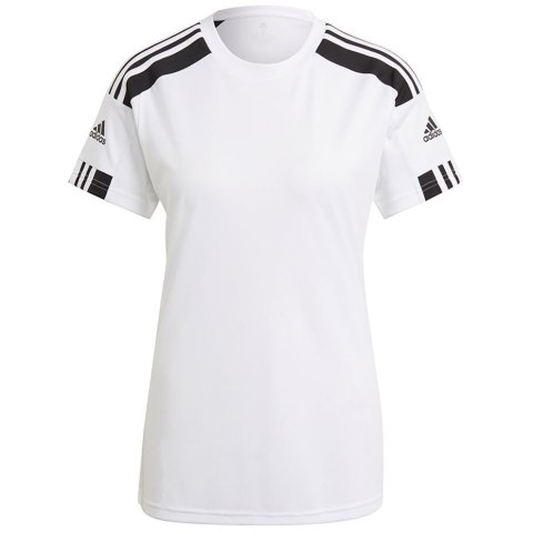 Koszulka damska adidas Squadra 21 Jersey biała GN5753 Koszulka damska adidas Squadra 21 Jersey biała GN5753