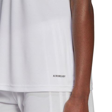 Koszulka damska adidas Squadra 21 Jersey biała GN5753 Koszulka damska adidas Squadra 21 Jersey biała GN5753