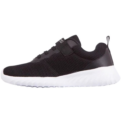 Buty dla dzieci Kappa Ces K czarno-białe 260798K 1110 Buty dla dzieci Kappa Ces K czarno-białe 260798K 1110
