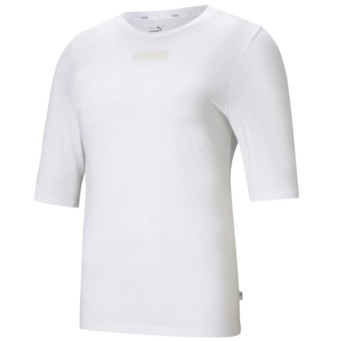 Koszulka damska Puma Modern Basics Tee biała 585929 02 Koszulka damska Puma Modern Basics Tee biała 585929 02