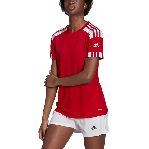 Koszulka damska adidas Squadra 21 Jersey czerwona GN5758 Koszulka damska adidas Squadra 21 Jersey czerwona GN5758