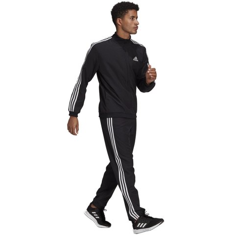 Dres męski adidas Essentials Tracksuit czarny GK9950 Dres męski adidas Essentials Tracksuit czarny GK9950