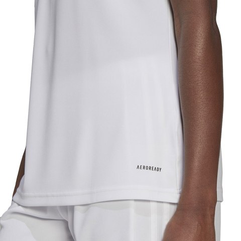 Koszulka damska adidas Squadra 21 Jersey biała GN5759 Koszulka damska adidas Squadra 21 Jersey biała GN5759
