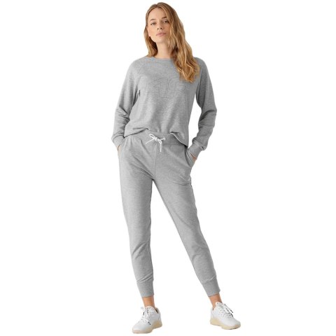 Bluza damska 4F chłodny jasny szary melanż NOSH4 BLD350 27M Bluza damska 4F chłodny jasny szary melanż NOSH4 BLD350 27M