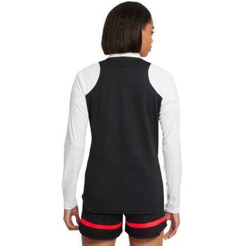 Bluza damska Nike NK Df Academy 21 Drill Top biało-czarna CV2653 016 Bluza damska Nike NK Df Academy 21 Drill Top biało-czarna CV2653 016