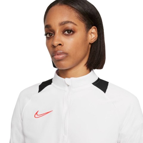 Bluza damska Nike NK Df Academy 21 Drill Top biało-czarna CV2653 016 Bluza damska Nike NK Df Academy 21 Drill Top biało-czarna CV2653 016