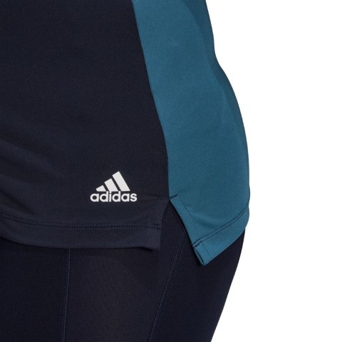 Koszulka damska adidas Aeroready Designed 2 Move Sport Tank Top granatowa GT0185 Koszulka damska adidas Aeroready Designed 2 Move Sport Tank Top granatowa GT0185