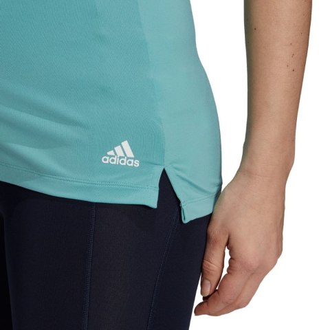 Koszulka damska adidas Aeroready Designed To Move niebieska GT0184 Koszulka damska adidas Aeroready Designed To Move niebieska GT0184