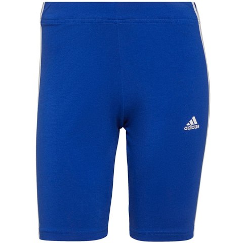 Spodenki damskie adidas Essentials 3-Stripes Bi niebieskie H07767 Spodenki damskie adidas Essentials 3-Stripes Bi niebieskie H07767