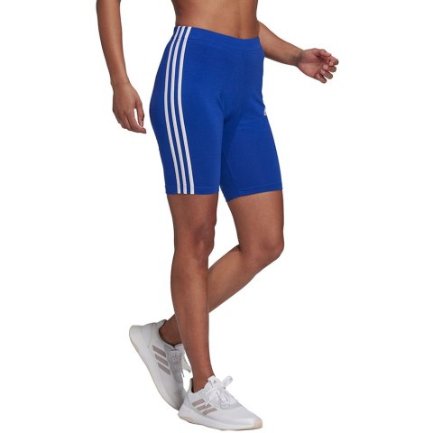 Spodenki damskie adidas Essentials 3-Stripes Bi niebieskie H07767 Spodenki damskie adidas Essentials 3-Stripes Bi niebieskie H07767