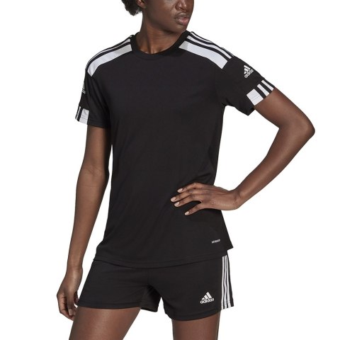 Koszulka damska adidas Squadra 21 Jsy czarna GN5757 Koszulka damska adidas Squadra 21 Jsy czarna GN5757