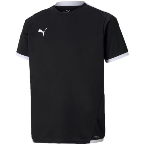 Koszulka dla dzieci Puma teamLIGA Jersey Junior czarna 704925 03 Koszulka dla dzieci Puma teamLIGA Jersey Junior czarna 704925 03