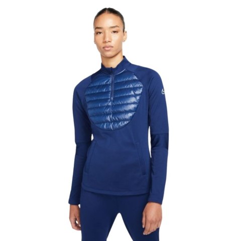 Bluza damska Nike TF Pad Academy Drill Top Winter Warrior granatowa DC9166 482 Bluza damska Nike TF Pad Academy Drill Top Winter Warrior granatowa DC9166 482