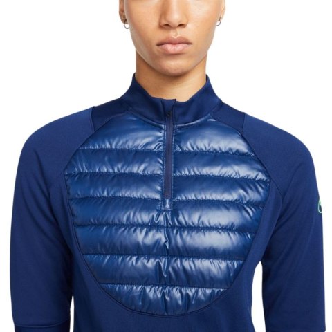 Bluza damska Nike TF Pad Academy Drill Top Winter Warrior granatowa DC9166 482 Bluza damska Nike TF Pad Academy Drill Top Winter Warrior granatowa DC9166 482