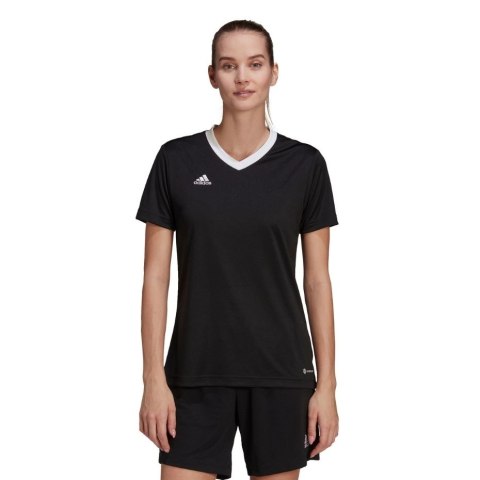 Koszulka damska adidas Entrada 22 Jsy czarna H57572 Koszulka damska adidas Entrada 22 Jsy czarna H57572