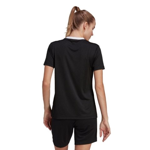 Koszulka damska adidas Entrada 22 Jsy czarna H57572 Koszulka damska adidas Entrada 22 Jsy czarna H57572