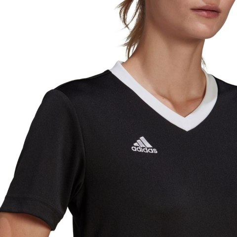 Koszulka damska adidas Entrada 22 Jsy czarna H57572 Koszulka damska adidas Entrada 22 Jsy czarna H57572