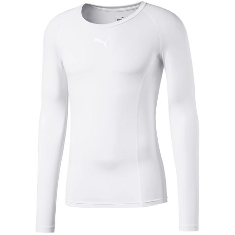 Koszulka męska Puma LIGA Baselayer Tee LS biała 655920 04 Koszulka męska Puma LIGA Baselayer Tee LS biała 655920 04