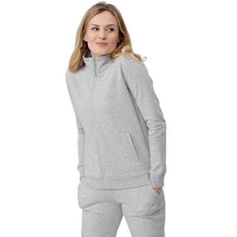 Bluza damska 4F chłodny jasny szary H4L22 BLD351 27M Bluza damska 4F chłodny jasny szary H4L22 BLD351 27M