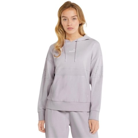 Bluza damska Puma Power Colorblock Stardust Hoo fioletowa 848828 73 Bluza damska Puma Power Colorblock Stardust Hoo fioletowa 848828 73