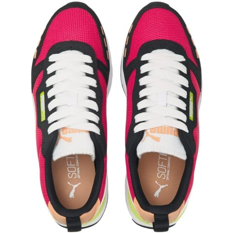 Buty damskie Puma R78 czarno-różowo-białe 373117 56 Buty damskie Puma R78 czarno-różowo-białe 373117 56