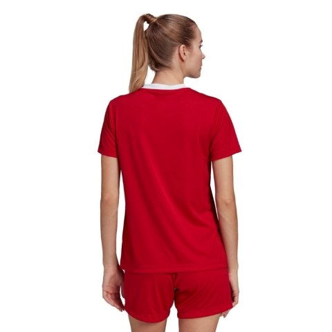 Koszulka damska adidas Entrada 22 Jersey czerwona H57571