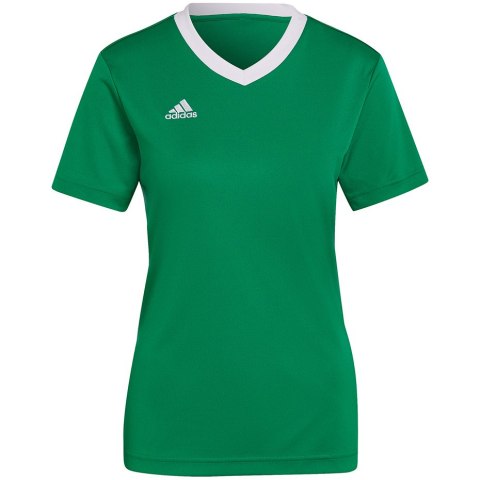 Koszulka damska adidas Entrada 22 Jersey zielona HI2124 Koszulka damska adidas Entrada 22 Jersey zielona HI2124