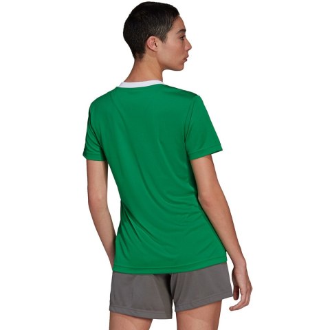 Koszulka damska adidas Entrada 22 Jersey zielona HI2124 Koszulka damska adidas Entrada 22 Jersey zielona HI2124