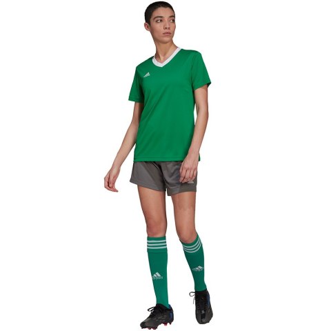 Koszulka damska adidas Entrada 22 Jersey zielona HI2124 Koszulka damska adidas Entrada 22 Jersey zielona HI2124