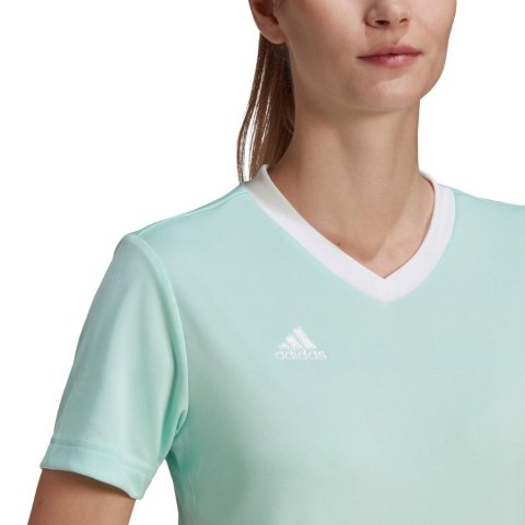 Koszulka damska adidas Entrada 22 Jsy miętowa HC5076 Koszulka damska adidas Entrada 22 Jsy miętowa HC5076