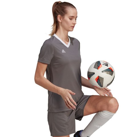 Koszulka damska adidas Entrada 22 Jsy szara H59848 Koszulka damska adidas Entrada 22 Jsy szara H59848